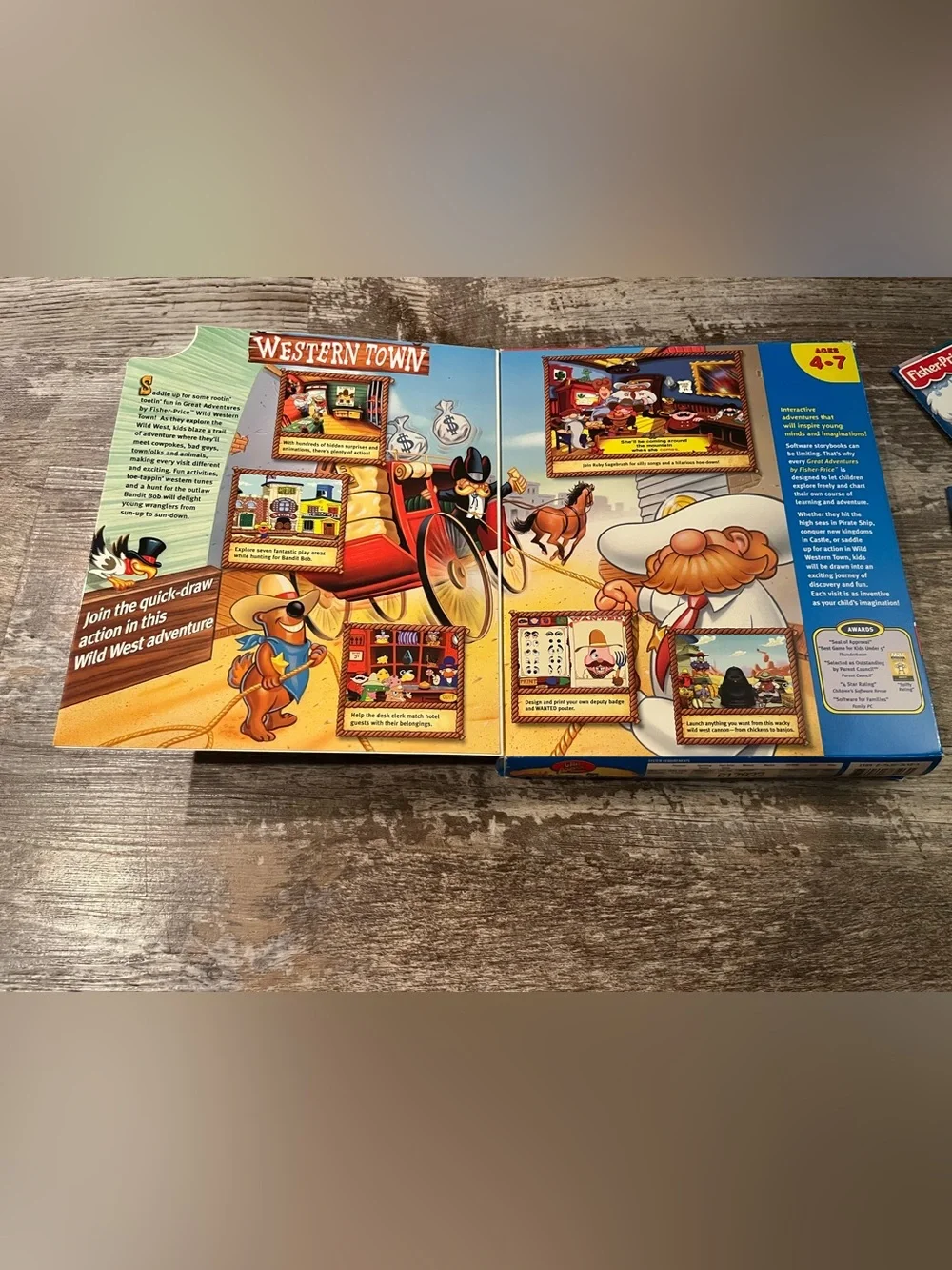 Fisher-Price Kids CD/PC Learning Game Set, untested